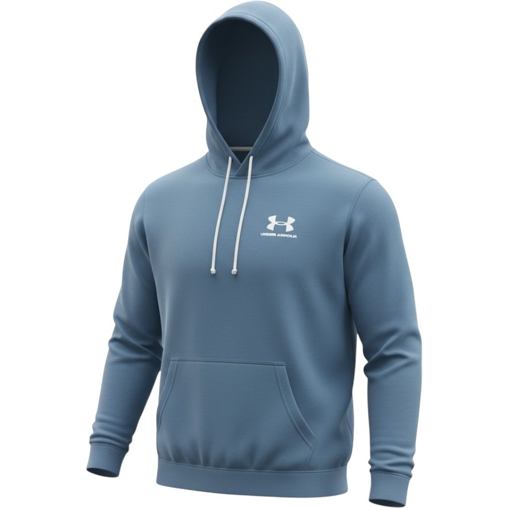 Under Armour Mens XL Blue Sportstyle Terry Pullover Hoodie Sweatshirt Gym Sporty